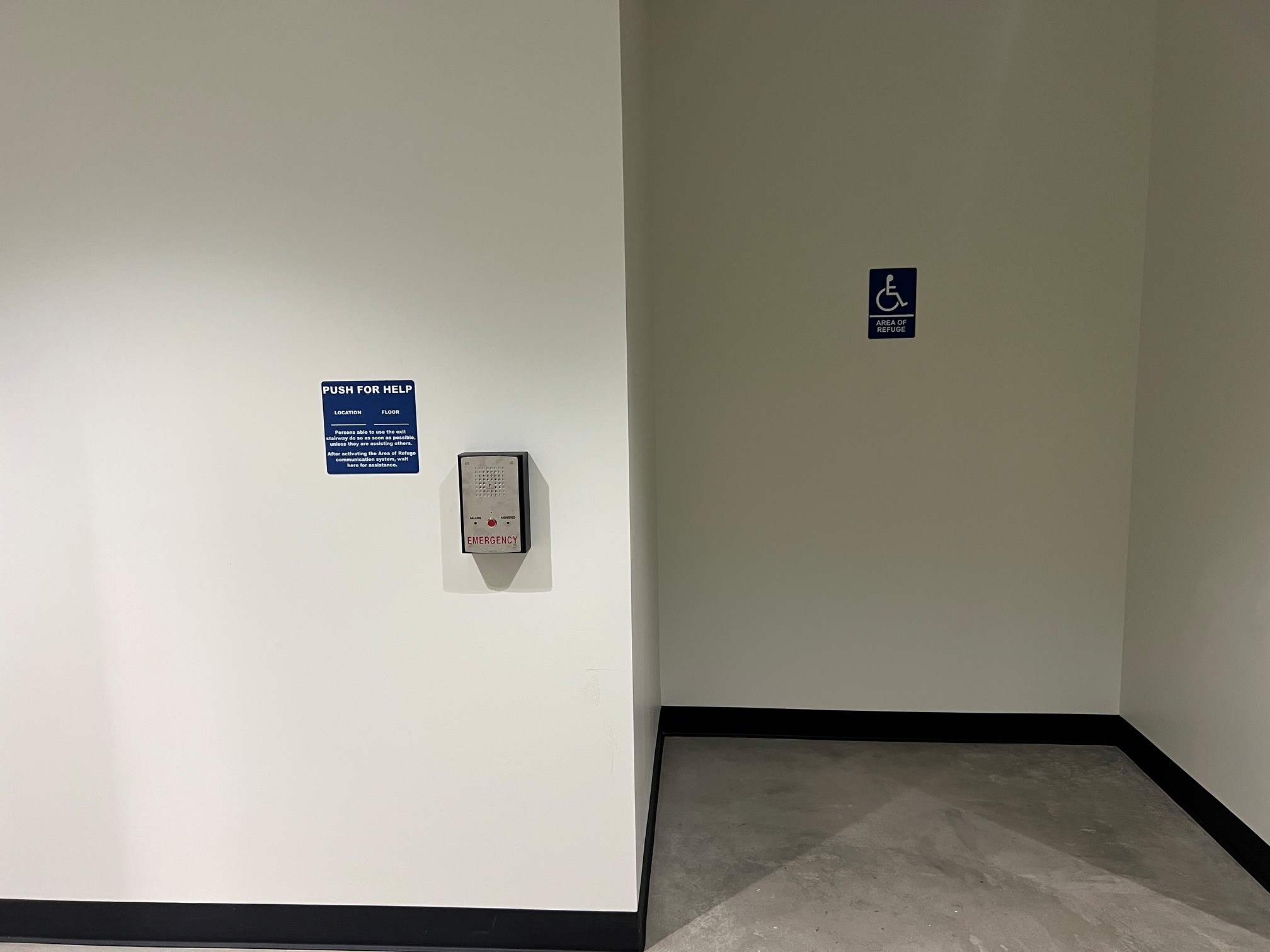 2 of 5 phone and signs install
